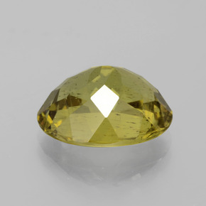 Apatito Verde dorado natural de 7.06 ct, Corte Óvalo, VS-SI