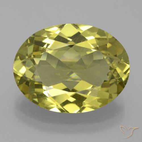 9.60ct Natural Amarillo terroso Apatito, Ovalada, VS