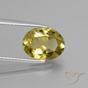Apatito Amarillo púrpura natural de 2.66 ct, Corte Óvalo, VS
