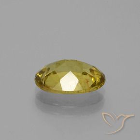 Apatita amarillo natural de 2,76 ct, corte óvalo, SI