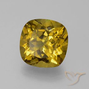 Apatito Marrón cacahuete natural de 7.58 ct, Forma Cojín, VS
