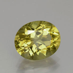 Apatita verde natural de 3,42 ct, corte óvalo, VS-SI
