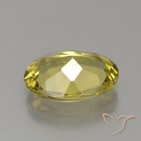 Apatito Amarillo claro medio natural de 2.91 ct, Ovalada, VS