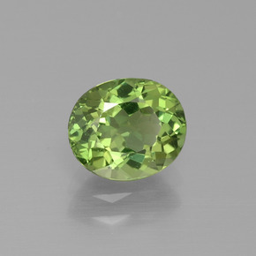 Apatito Verde natural de 1.42 ct, Corte Óvalo, VVS-VS