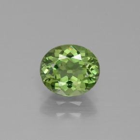 Apatito Verde natural de 1.25 ct, Corte Óvalo, VVS