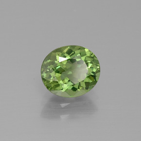 Apatito Verde natural de 1.25 ct, Corte Óvalo, VVS