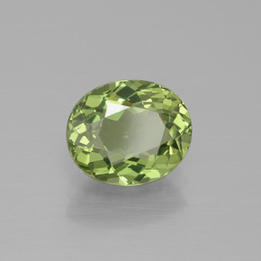 Apatito Verde cálido natural de 1.65 ct, Corte Óvalo, VVS