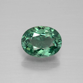Apatito Verde natural de 1.37 ct, Corte Óvalo, VS