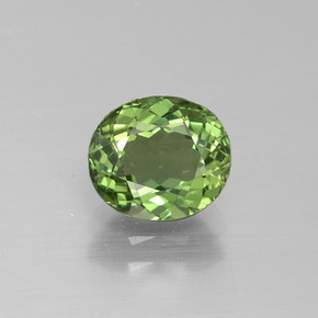 Apatito Verde medio natural de 1.49 ct, Corte Óvalo, VS