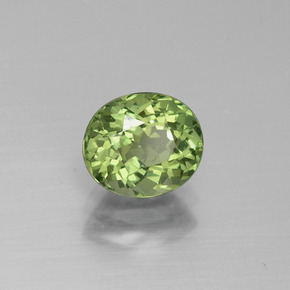Apatito Verde natural de 1.26 ct, Corte Óvalo, VS
