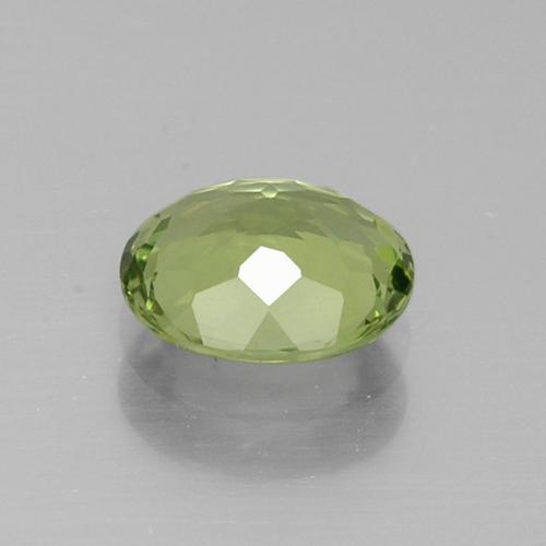 Apatito Verde cálido natural de 1.08 ct, Corte Óvalo, VS