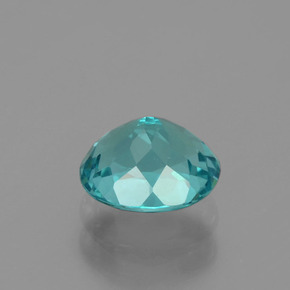 Apatita verde natural de 1,37 ct, corte óvalo, VS