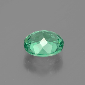 Apatita verde natural de 1,17 ct, corte óvalo, VVS-VS