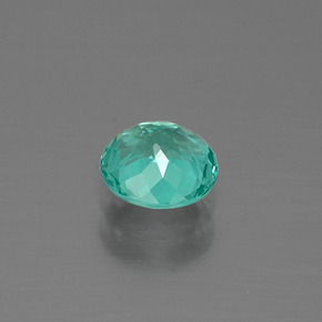 Apatito Verde natural de 0.86 ct, Corte Redondo, VS