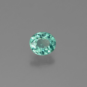 Apatito Verde natural de 0.46 ct, Corte Óvalo, VS