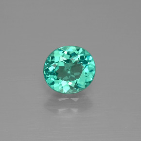 Apatito Verde natural de 1.10 ct, Corte Óvalo, VVS-VS