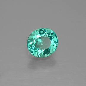 Apatito Verde natural de 1.10 ct, Corte Óvalo, VVS-VS