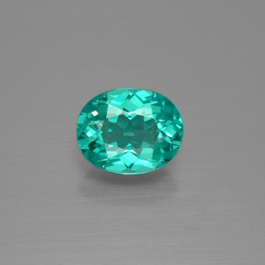 Apatito Verde natural de 1.74 ct, Corte Óvalo, VVS