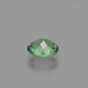 Apatita verde natural de 0,95 ct, corte óvalo, VVS-VS
