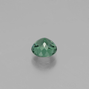 Apatito Verde azul natural de 1.02 ct, Corte Redondo, VVS-VS