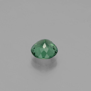 Apatita verde natural de 1,09 ct, corte redondo, VS