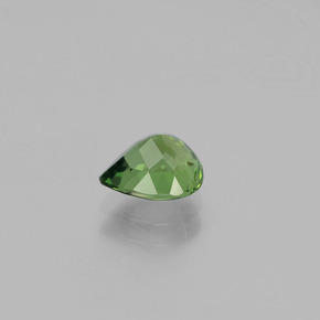 Apatita verde natural de 1,09 ct, en forma de pera, VVS