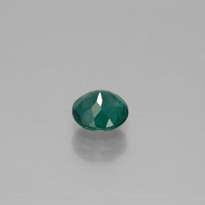 Apatita verde natural de 0,54 ct, corte redondo, VS