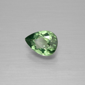 Apatito Verde azul natural de 0.66 ct, En forma de pera, VVS-VS