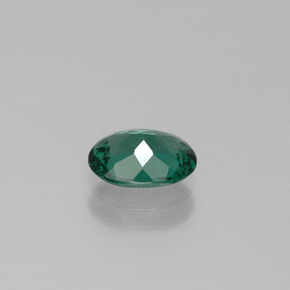 Apatito Verde azul natural de 0.76 ct, Corte Óvalo, VS