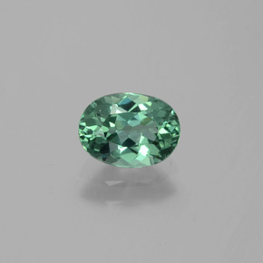 Apatita verde natural de 0,82 ct, corte óvalo, VVS-VS