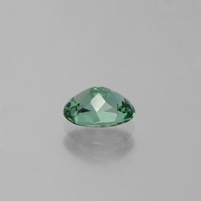 Apatita verde natural de 0,82 ct, corte óvalo, VVS-VS