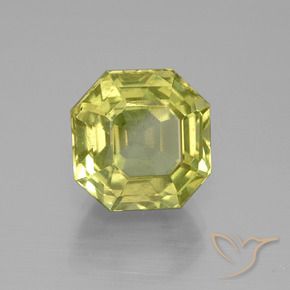 Apatito Amarillo claro natural de 7.91 ct, Corte Octágono / Esmeralda, VS