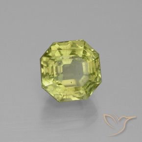 Apatito Amarillo medio natural de 5.75 ct, Corte Octágono / Esmeralda, VS-SI