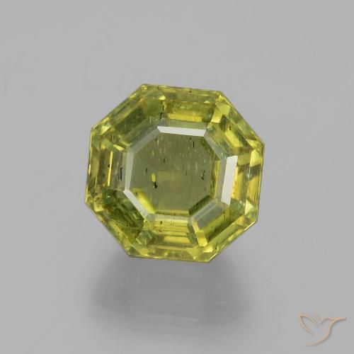 11.16ct Natural Verde bosque cálido Apatito, corte esmeralda, VS-SI