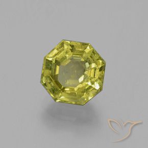 Apatito Verde claro natural de 2.82 ct, Corte Octágono / Esmeralda, VS-SI