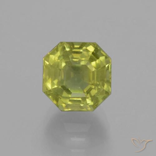 4.14ct Natural Verde claro Apatito, corte esmeralda, VS-SI