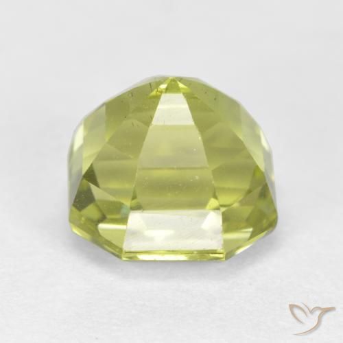 Apatito Amarillo claro natural de 3.03 ct, Corte Octágono / Esmeralda, VS