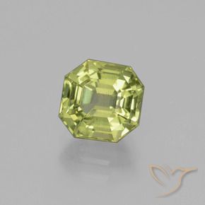 Apatito Verde amarillento natural de 2.37 ct, Corte Octágono / Esmeralda, VS