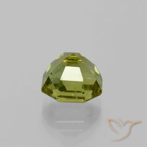 Apatito Verde amarillento natural de 4.01 ct, Corte Octágono / Esmeralda, VS-SI