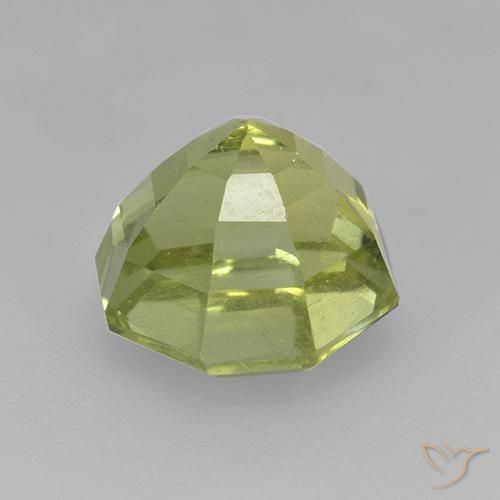 Apatito Amarillo medio natural de 3.24 ct, Corte Octágono / Esmeralda, VS