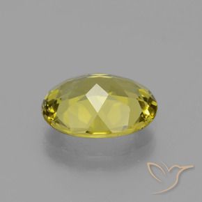 Apatito Amarillo medio natural de 3.12 ct, Ovalada, VS