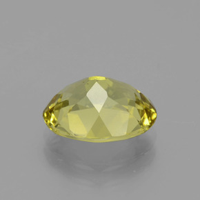 Apatita amarillo natural de 3,80 ct, corte óvalo, VVS-VS