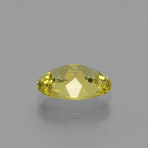 Apatita amarillo natural de 1,80 ct, corte óvalo, VS