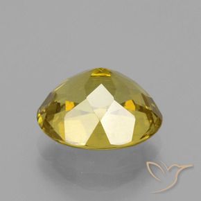 Apatito Amarillo medio natural de 4.70 ct, Ovalada, VS