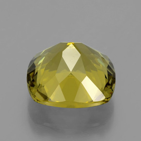 Apatito Amarillo medio natural de 7.83 ct, Corte Cojín, VS
