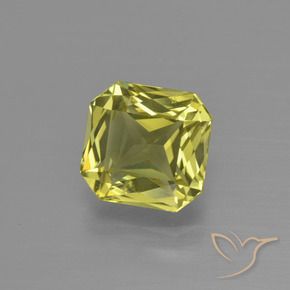 Apatito Amarillo medio natural de 2.14 ct, Corte Octágono / Esmeralda, VVS-VS