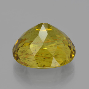 Apatita amarillo natural de 11,65 ct, corte óvalo, VS-SI