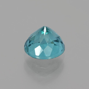 Apatita verde natural de 1,14 ct, corte redondo, VS