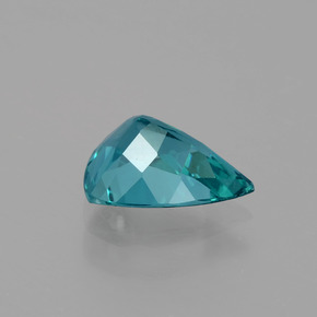 Apatita verde natural de 0,95 ct, trillón, VS