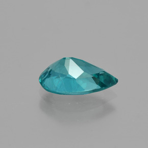 Apatita verde natural de 1,26 ct, en forma de pera, VS